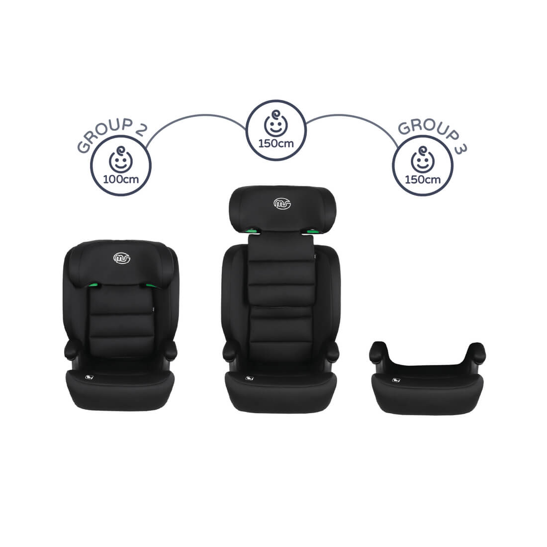 MS Silla de coche Beta 105-150cm