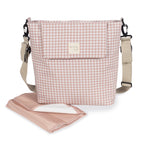 WALKING MUM Bolsa Canastilla I Love Vichy Rosa