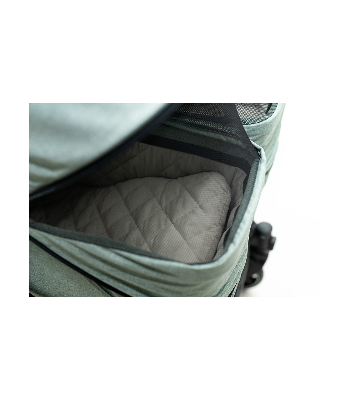 OLMITOS Capazo Gemelar Venttwin + Niu Leaf