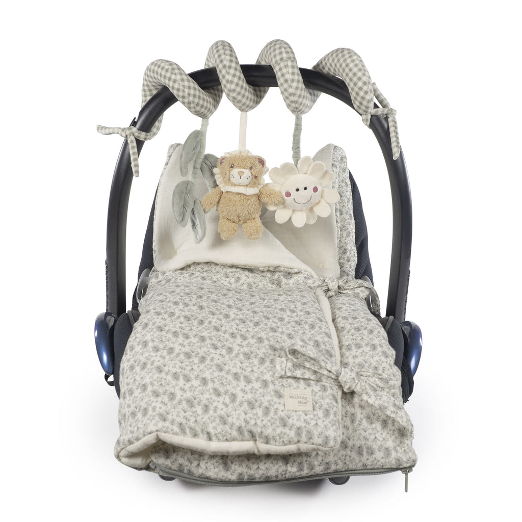 WALKING MUM Juguete Espiral Leon Gala Mint, Ristra