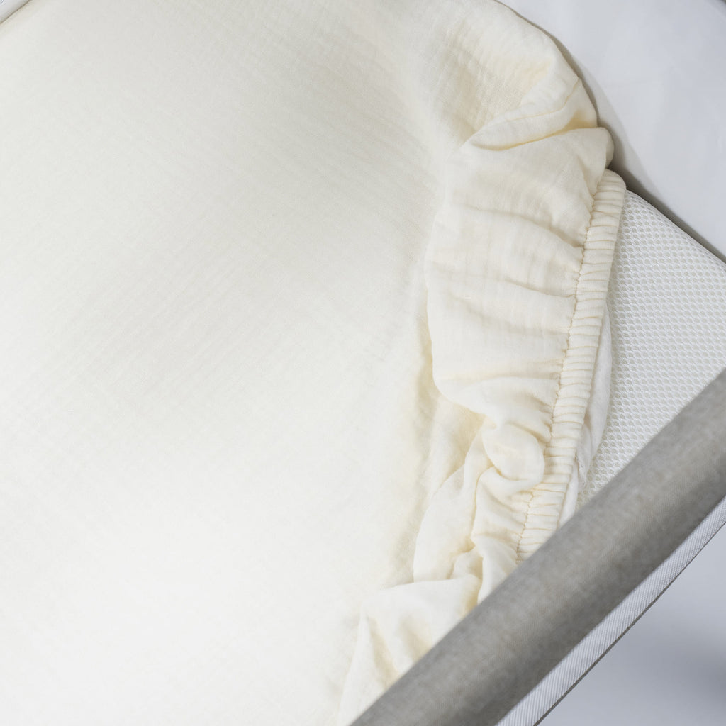 WALKING MUM Edredon + Bajera + Almohada Cuna 90x50 cm Gala Mint