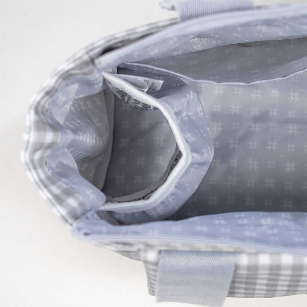 WALKING MUM Bolsa Organizador I Love Vichy Gris