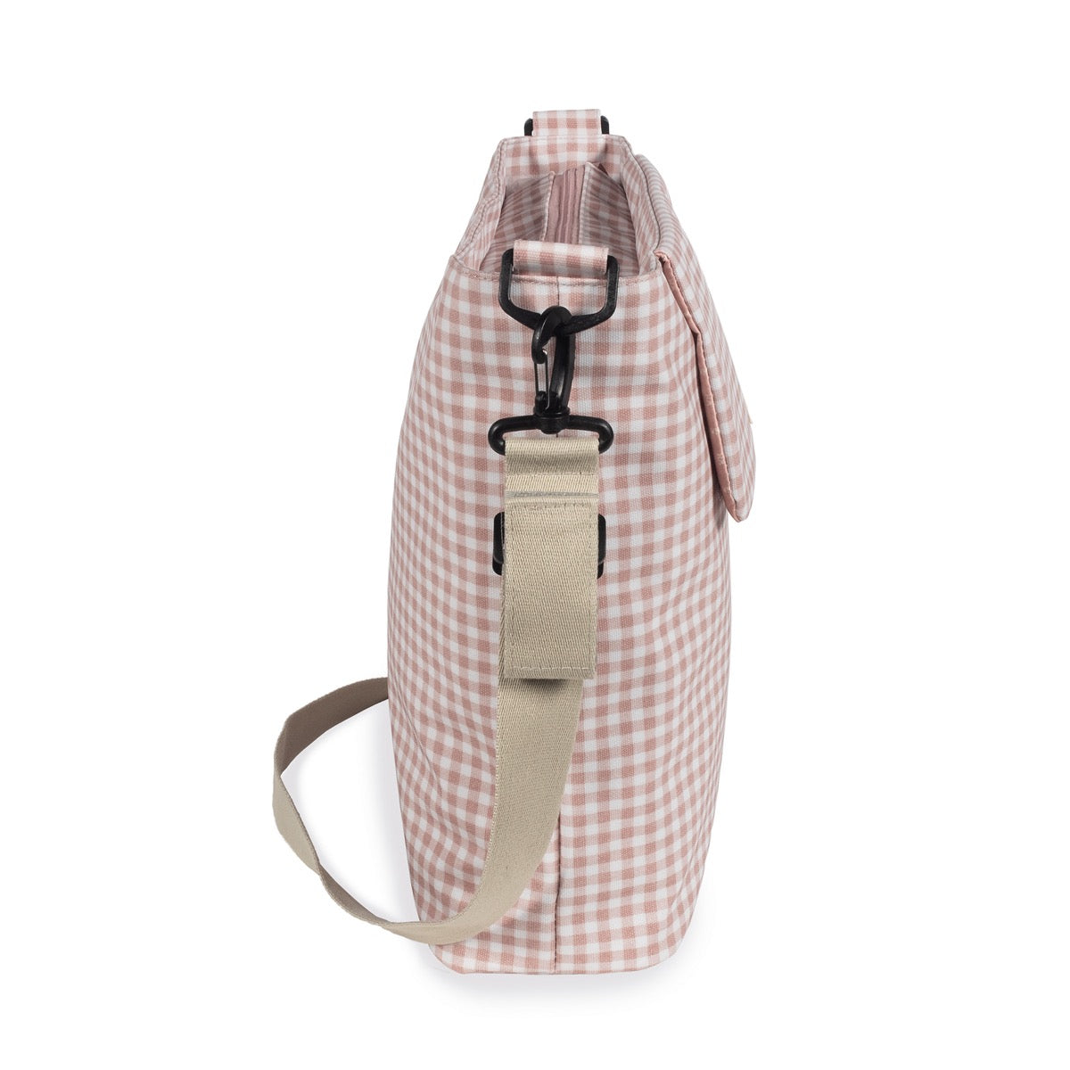 WALKING MUM Bolsa Canastilla I Love Vichy Rosa
