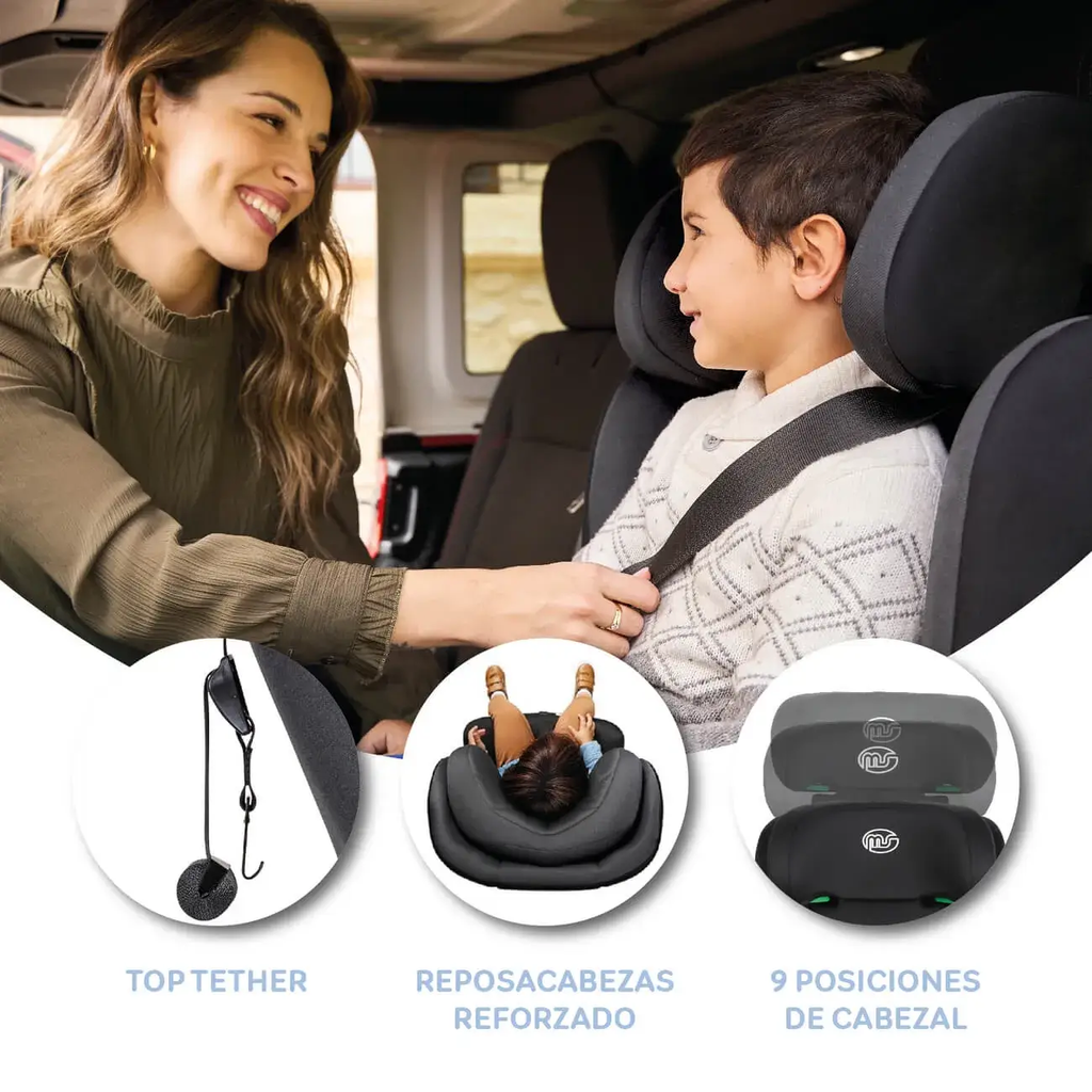 MS Silla de coche Bari 75-150cm
