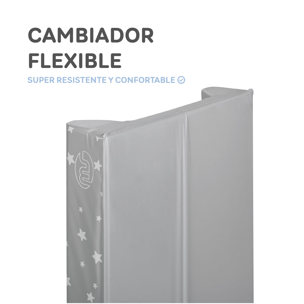 MS Cambiador bebe flexible Gris
