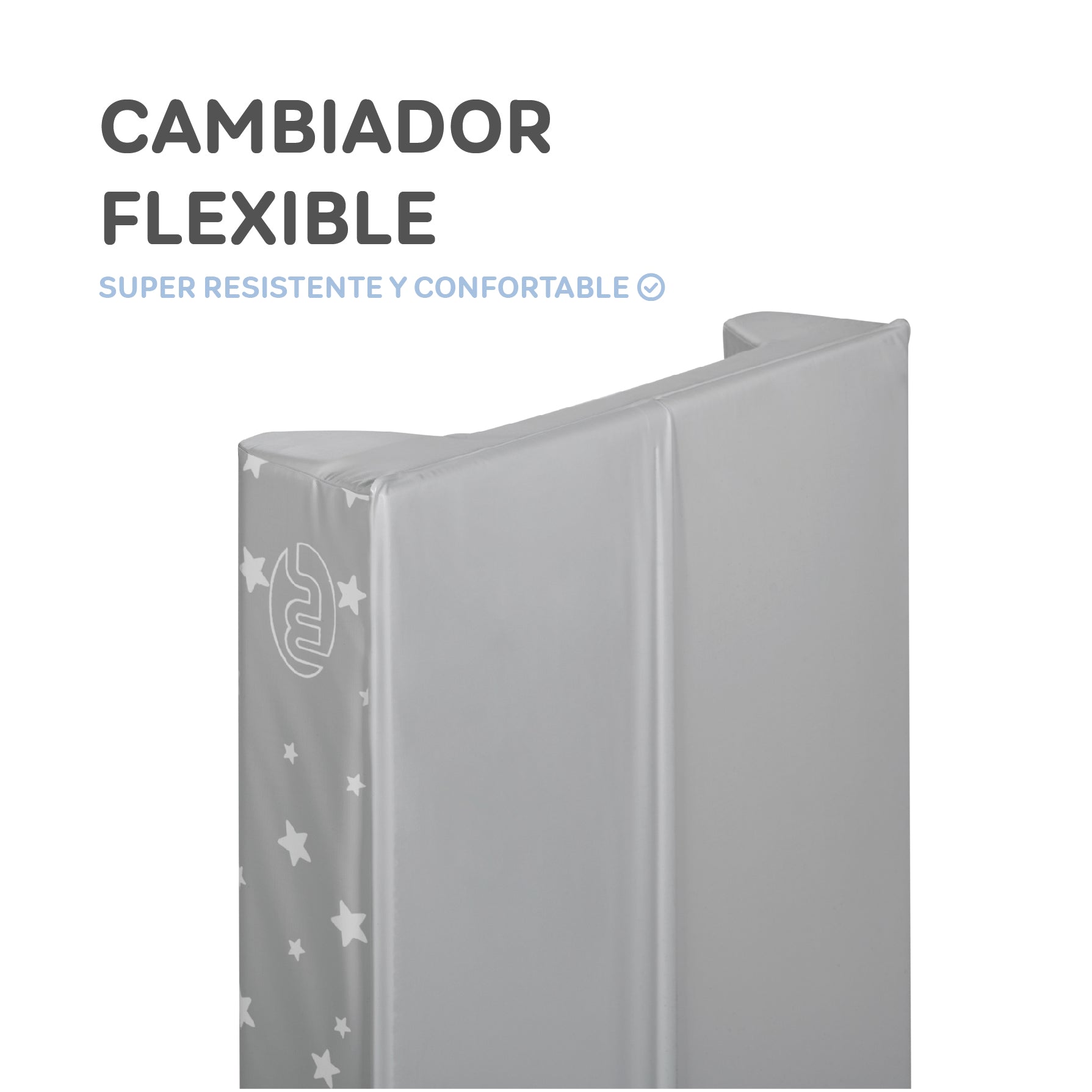 MS Cambiador bebe flexible Gris