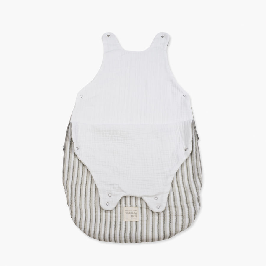 WALKING MUM Saco Dormir Botton Rayas