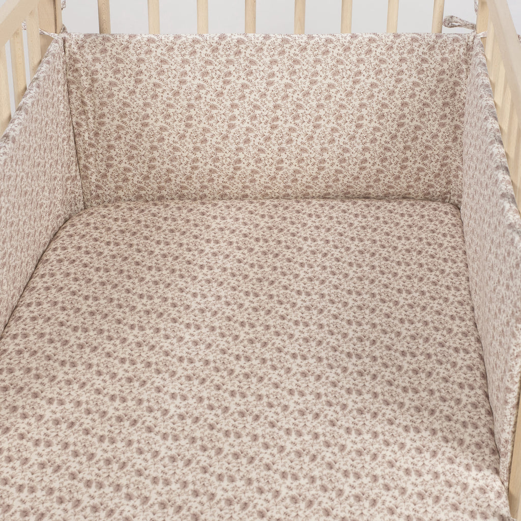 WALKING MUM Protector Cuna 120x60 cm Gala Cerise