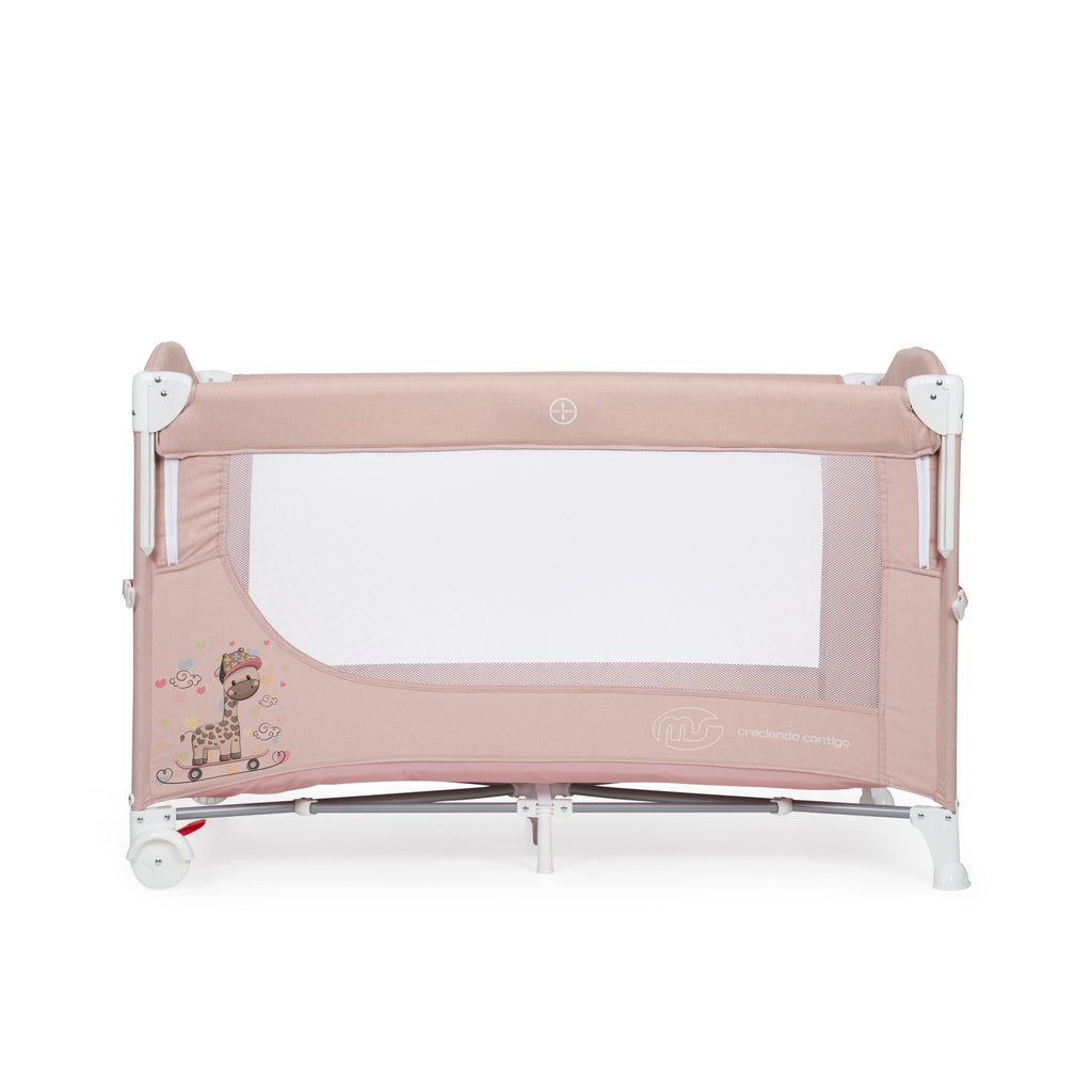 MS Cuna de viaje colecho Rosa