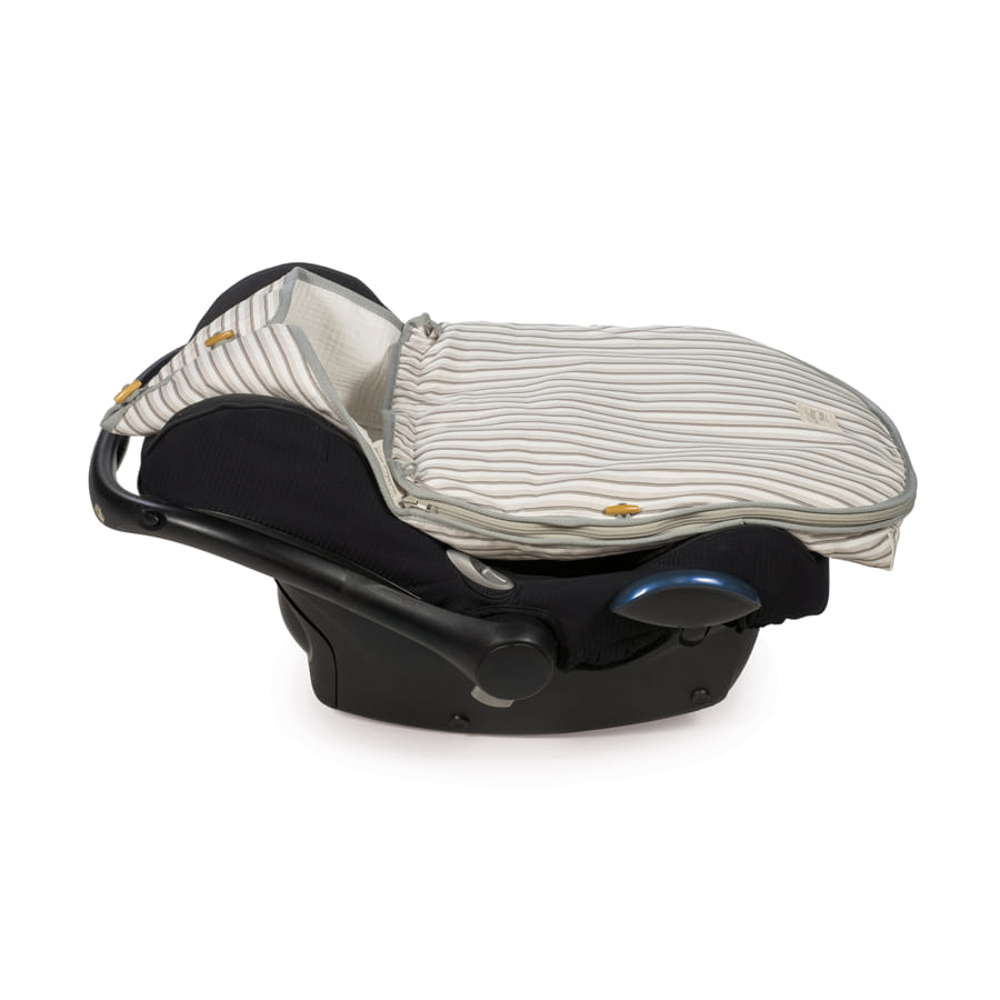 WALKING MUM Saco Cuco 2 en 1 Botton Entretiempo Rayas