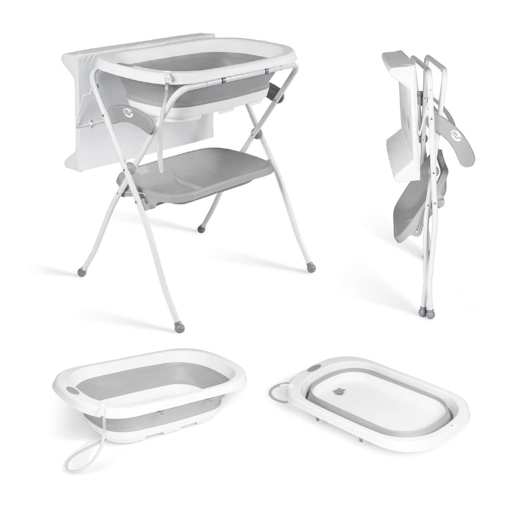 MS Cambiador con bañera plegable Zoe