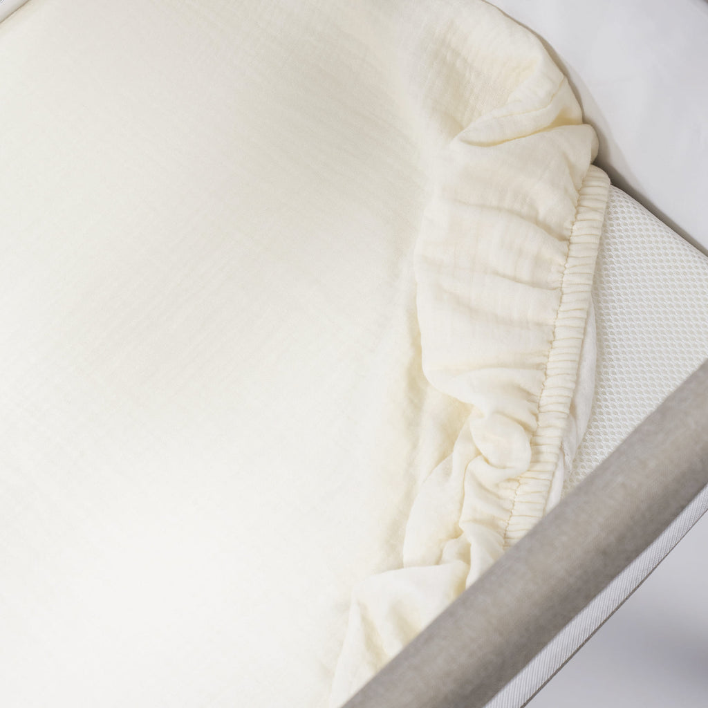 WALKING MUM Edredon + Bajera + Almohada Cuna 90x50 cm Gala Mint