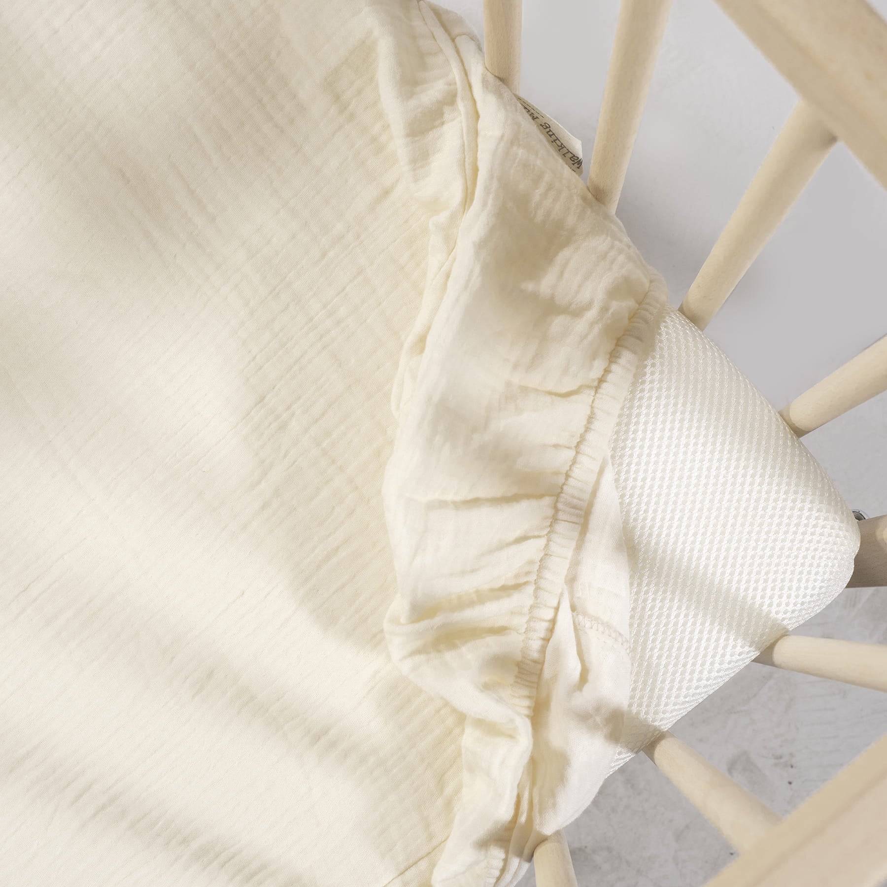 WALKING MUM Edredon + Bajera + Almohada Cuna 120x60 cm Gala Mint