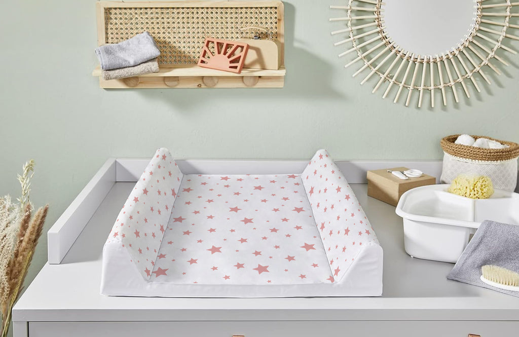 MS Cambiador bebe flexible Rosa Palo