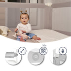 MS Barrera de cama bebe Tall plus