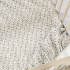 WALKING MUM Sábana Bajera Cuna 120x60 cm Gala Mint