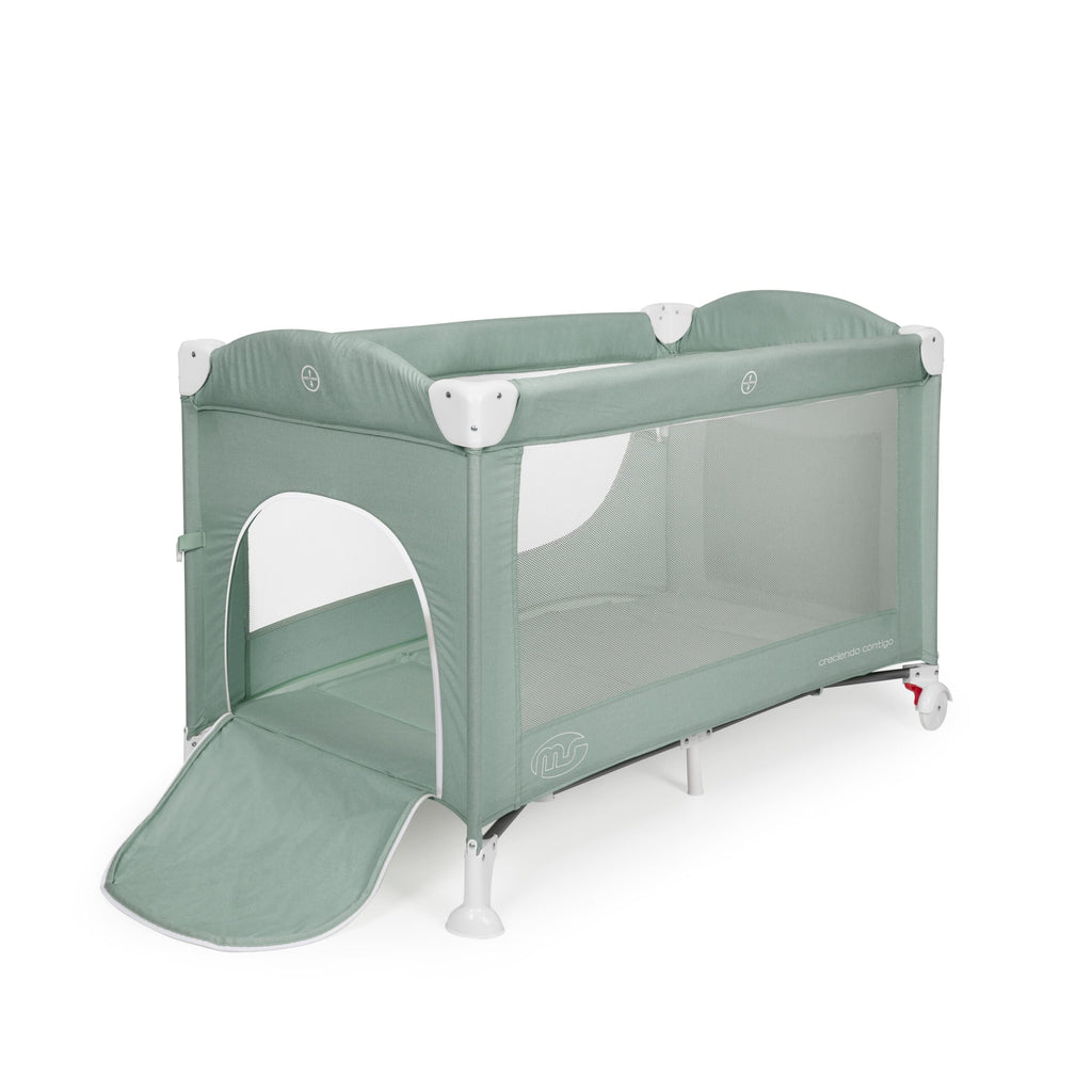 MS Cuna de viaje colecho Ennis Verde