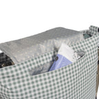 WALKING MUM Bolsa Canastilla I Love Vichy Verde