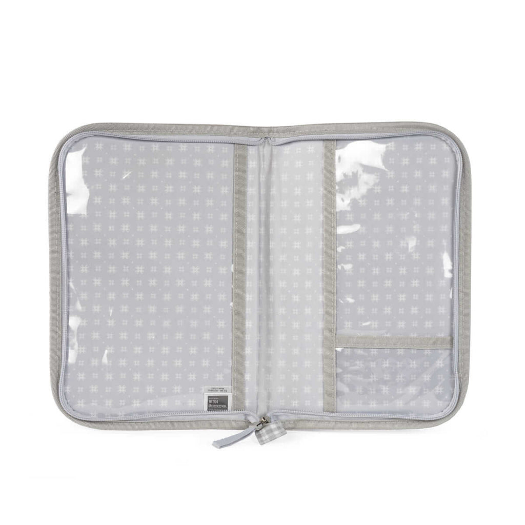 WALKING MUM Libro Nacimiento I Love Vichy Gris