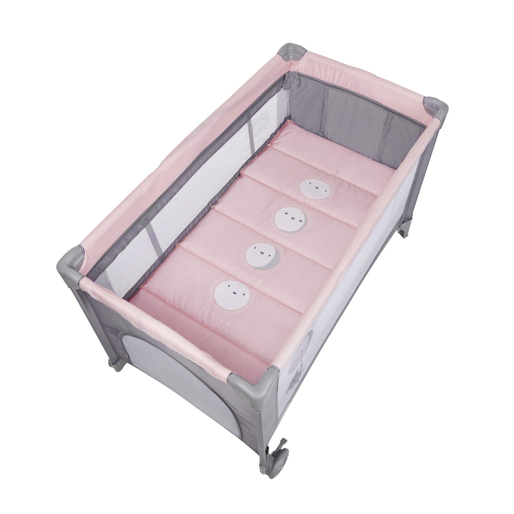 MS Cuna de viaje Complet Rosa