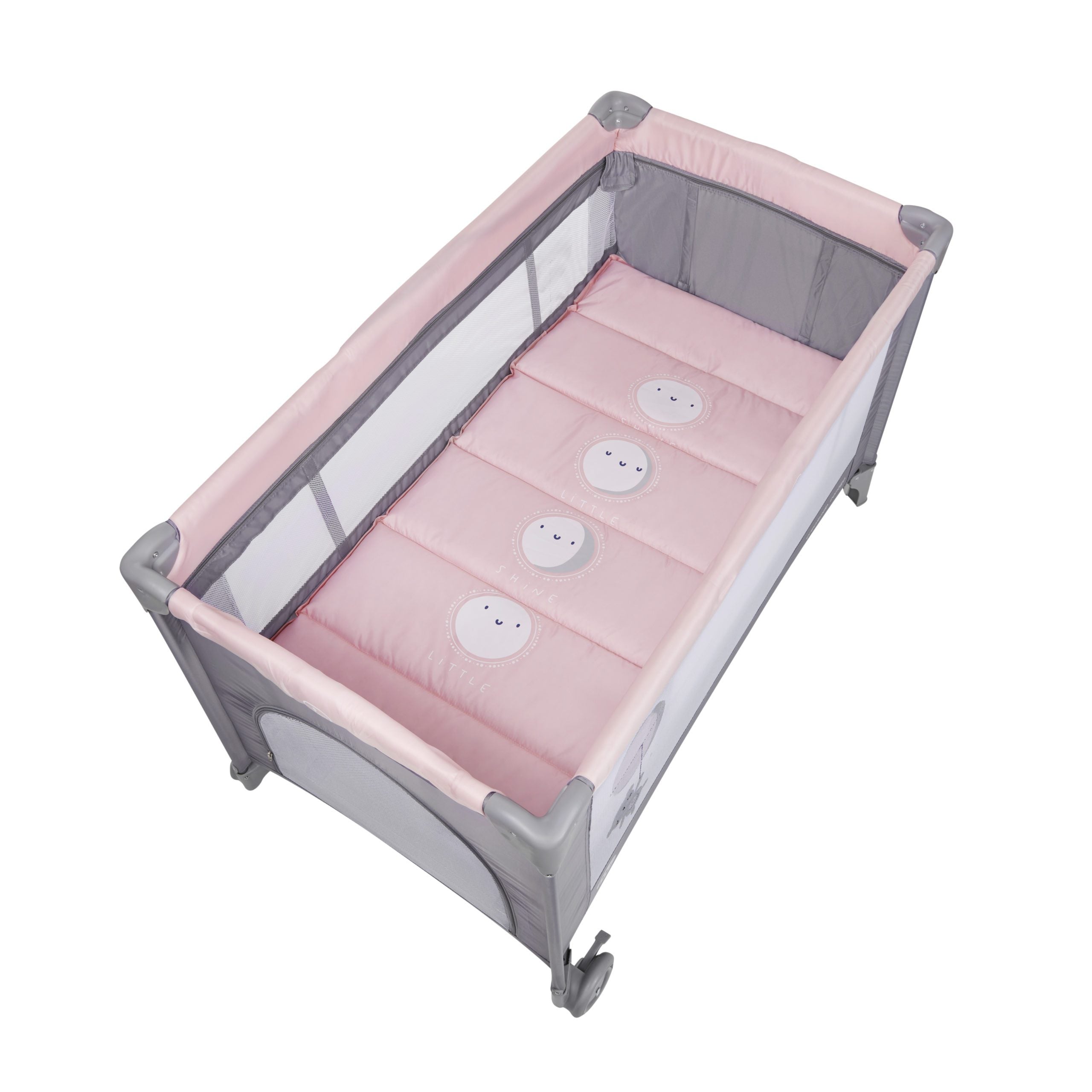 MS Cuna de viaje Complet Rosa