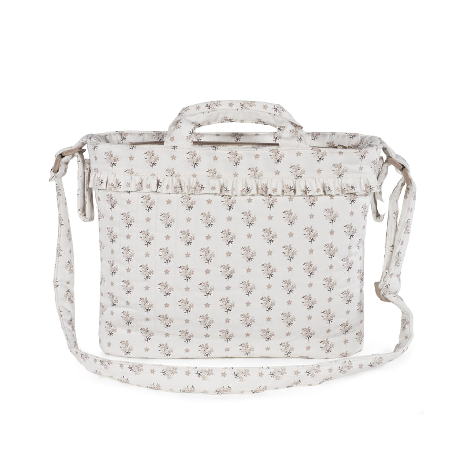 WALKING MUM Bolsa Canastilla Botton Flores