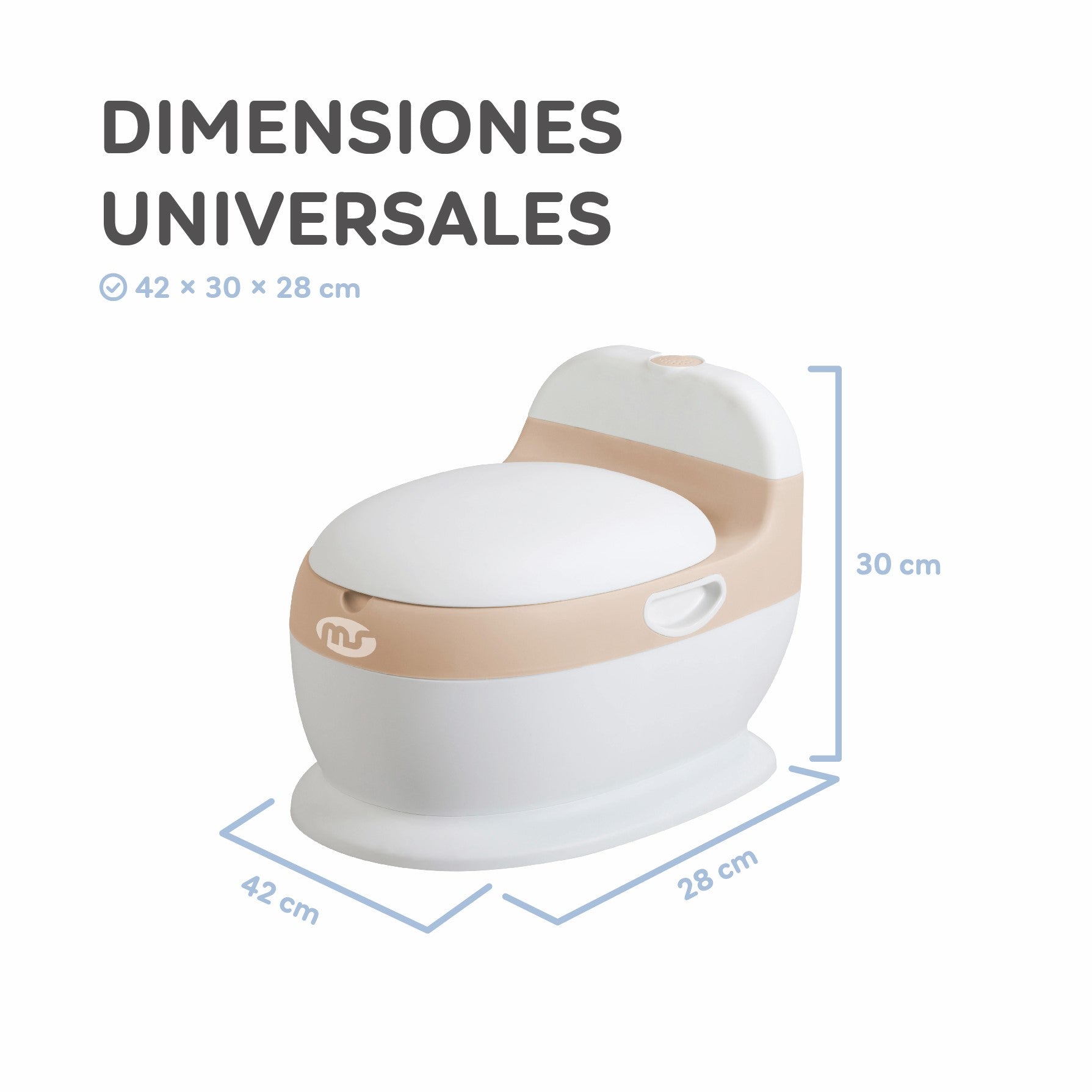 MS Orinal de bebe Potty Plus
