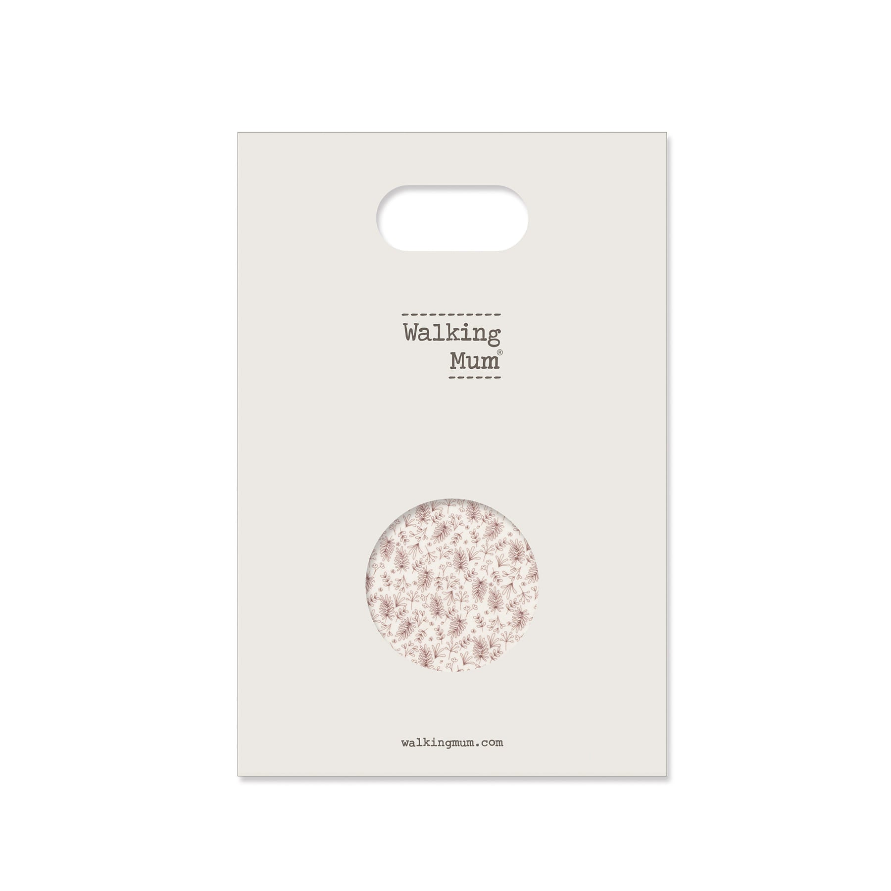 WALKING MUM Muselina Gala Cerise