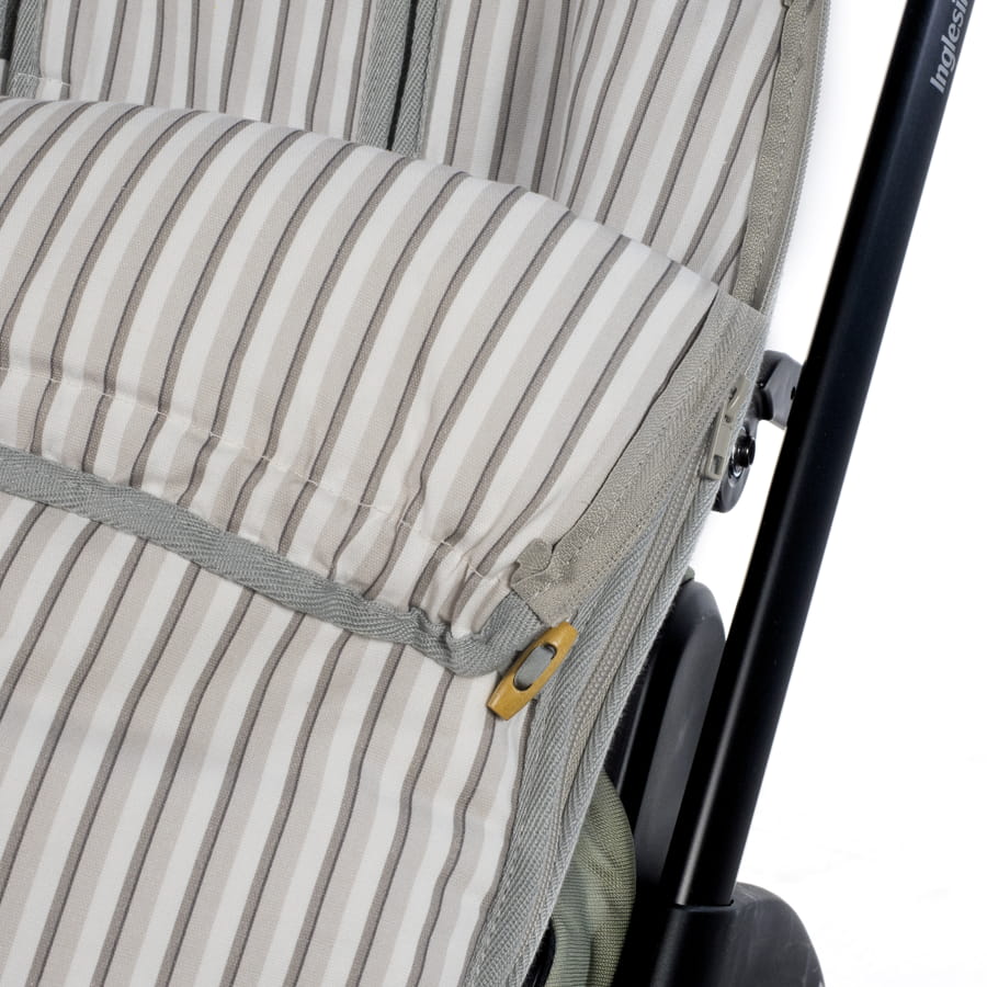 WALKING MUM Saco Silla Botton Entretiempo Rayas