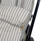 WALKING MUM Saco Silla Botton Entretiempo Rayas