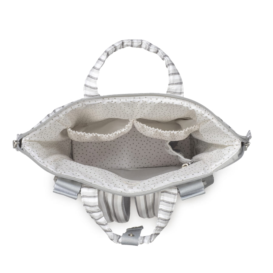 WALKING MUM Mochila Botton Rayas