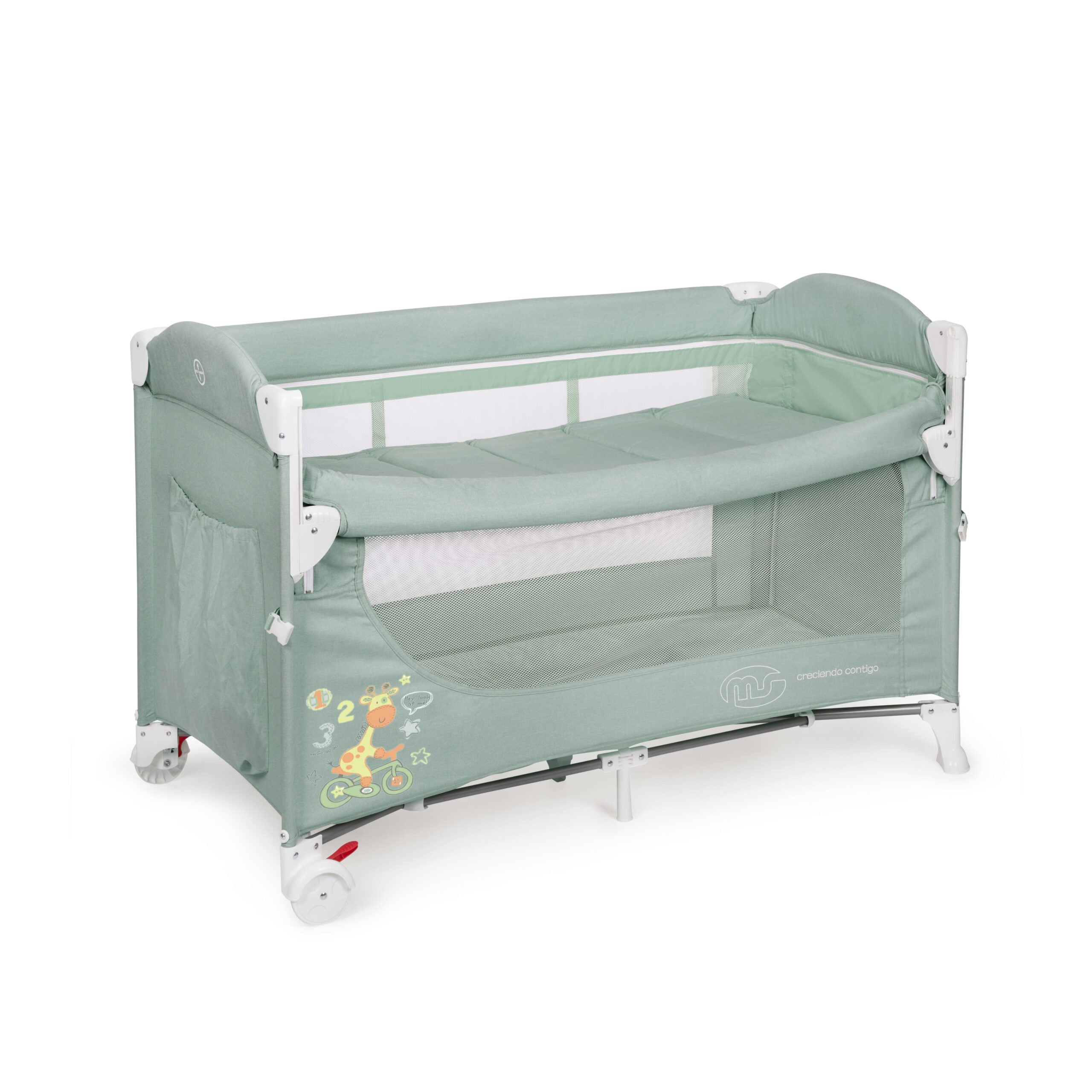 MS Cuna de viaje colecho Ennis Verde