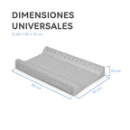 MS Cambiador bebe flexible Gris