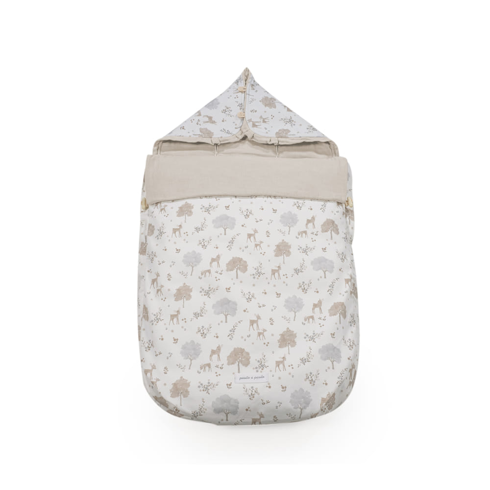 PASITO A PASITO Saco Cuco 3 en 1 Entretiempo Nara