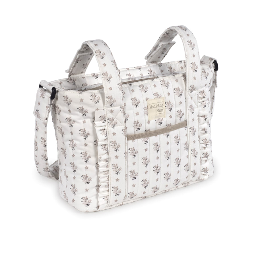 WALKING MUM Bolsa Crossbody Botton Flores