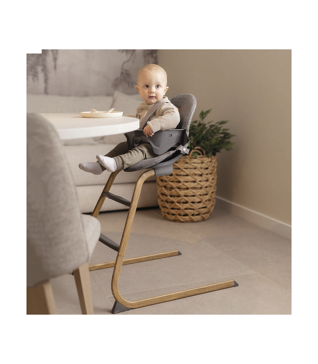 OLMITOS Hamaca + Trona 4 en 1 Aura de Niu Grey