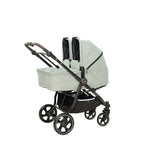 OLMITOS Capazo Gemelar Venttwin + Niu Leaf