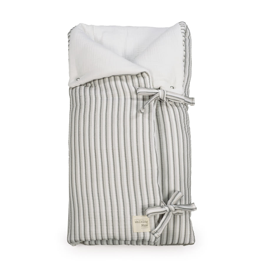 WALKING MUM Arrullo/ Manta Botton Rayas